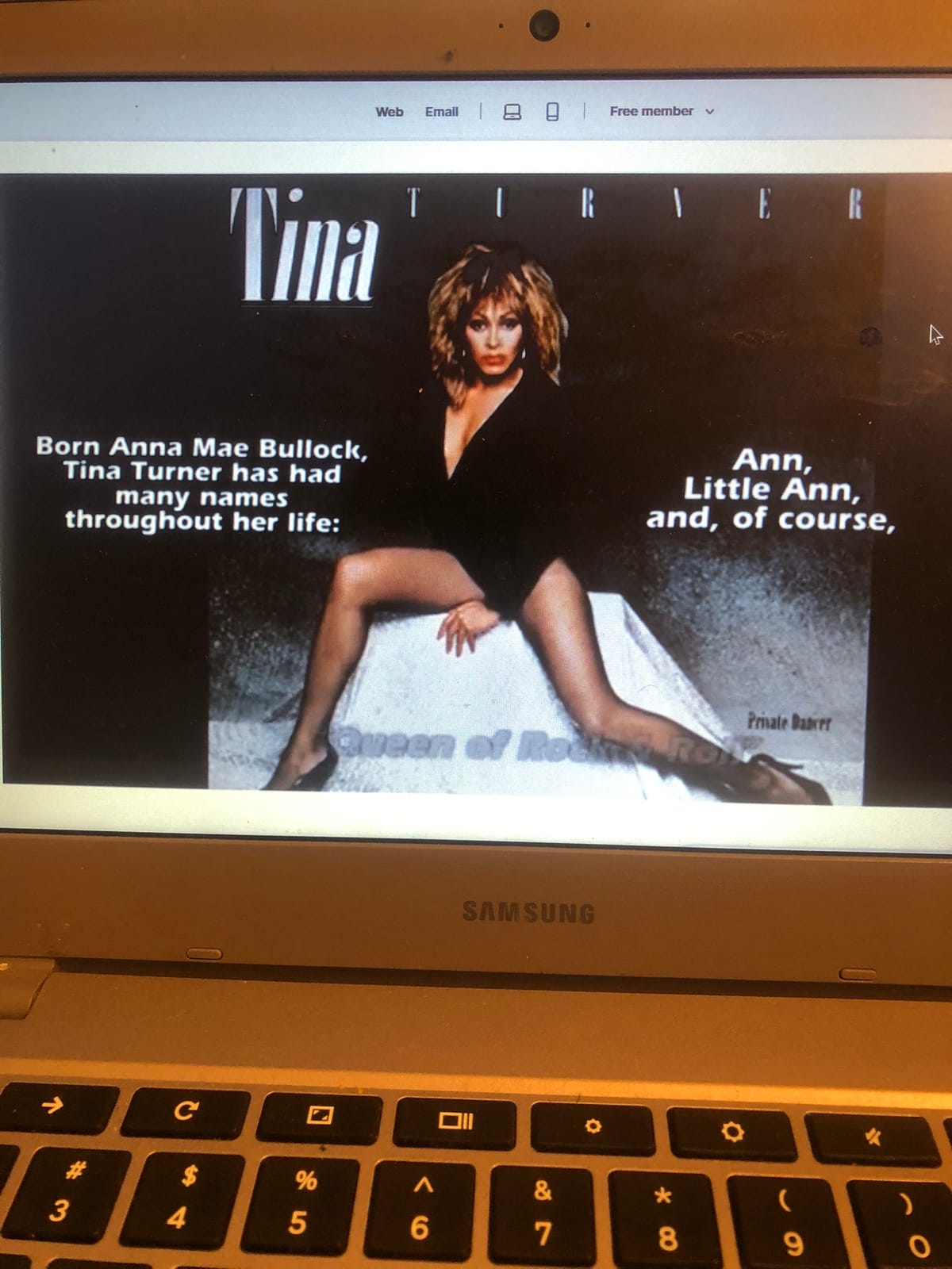 WHAT'S LOVE GOT                        TO DO WITH IT.